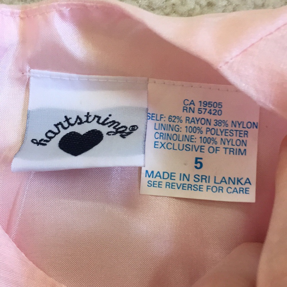 NWT gorgeous Hartstrings embroidered rose dress - Picture 4 of 8